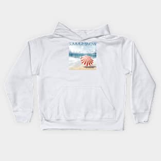 Summer snow Kids Hoodie